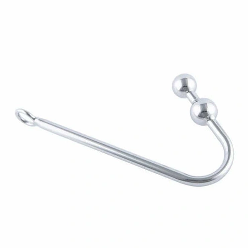 Stainless Pleasurable 4417 Hook Two Anal Steel Balls 1230